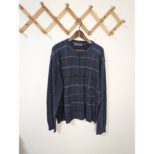 Oscar De La Renta Men's Knit Crewneck Sweater - Size XXL